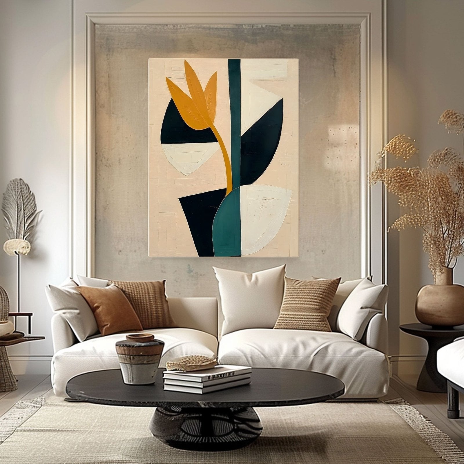 Abstract Painting "Harmonía Sagrada" - nukeart
