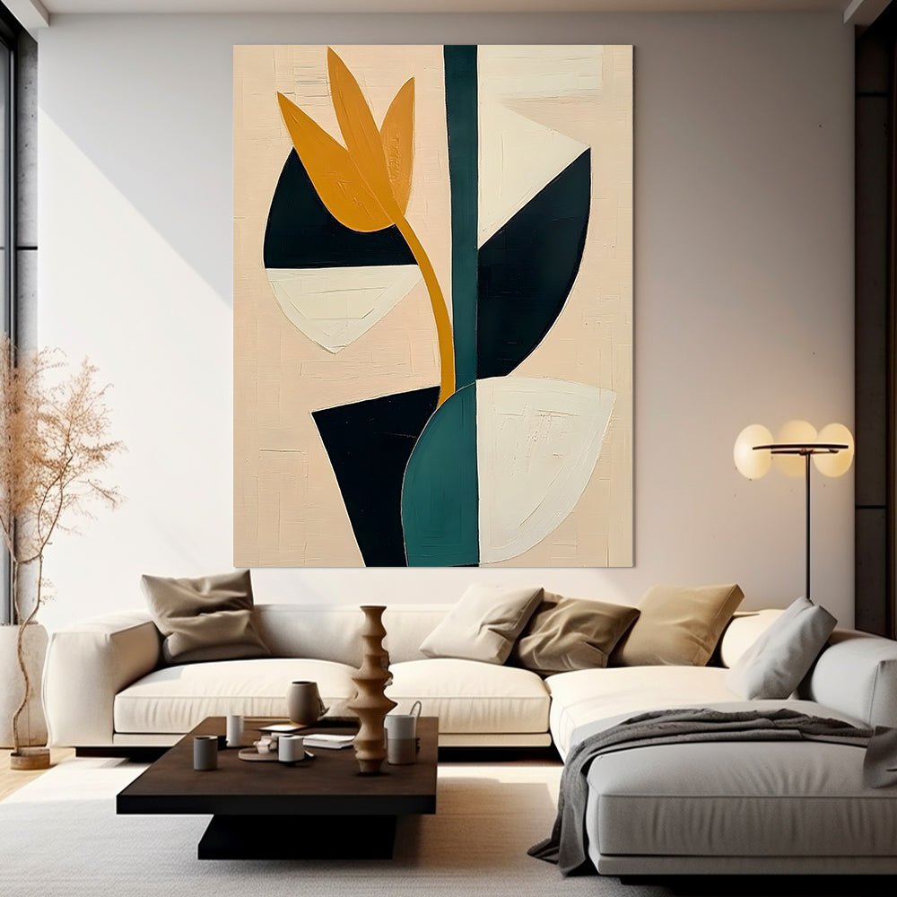 Abstract Painting "Harmonía Sagrada" - nukeart