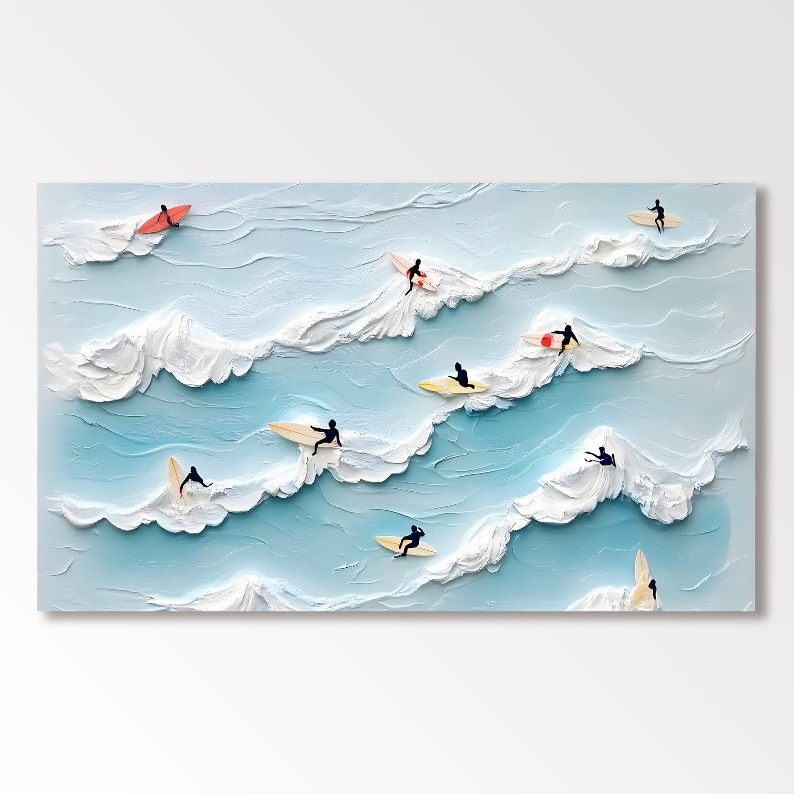 Abstract Painting "HarmoníaMarina" - nukeart