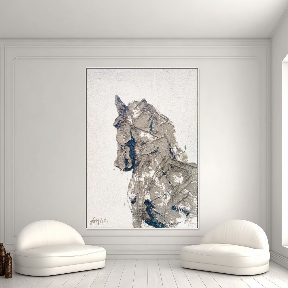 Abstract Painting "Hästens Själ” - nukeart