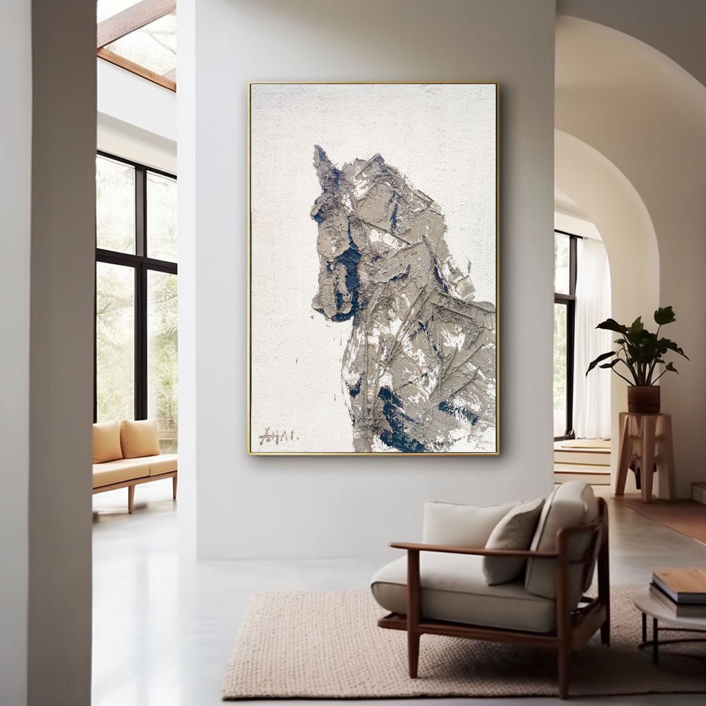 Abstract Painting "Hästens Själ” - nukeart