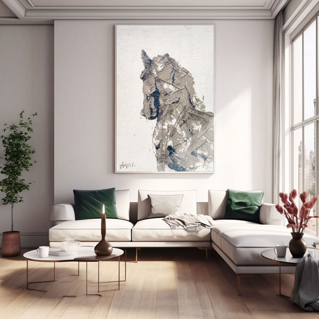 Abstract Painting "Hästens Själ” - nukeart