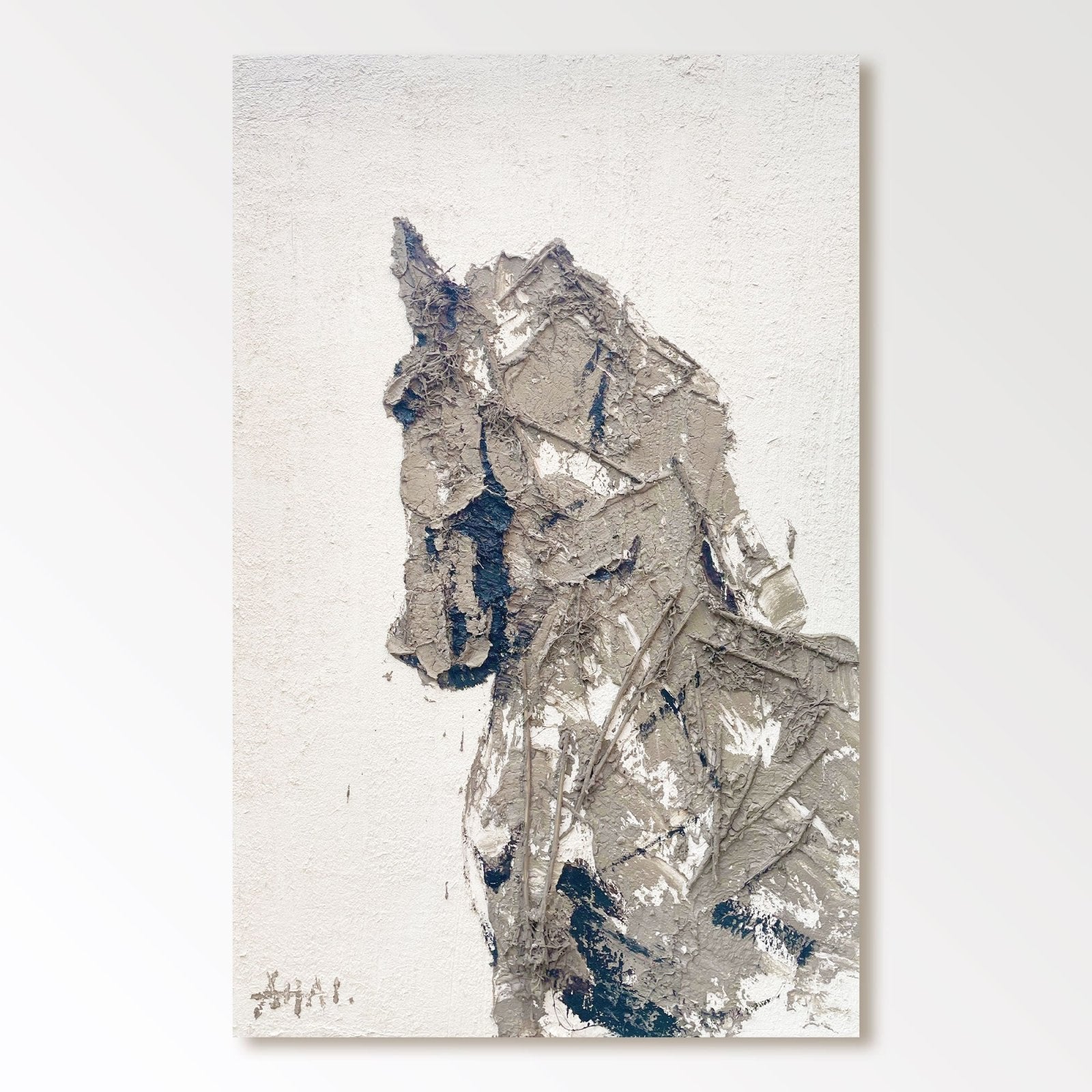 Abstract Painting "Hästens Själ” - nukeart
