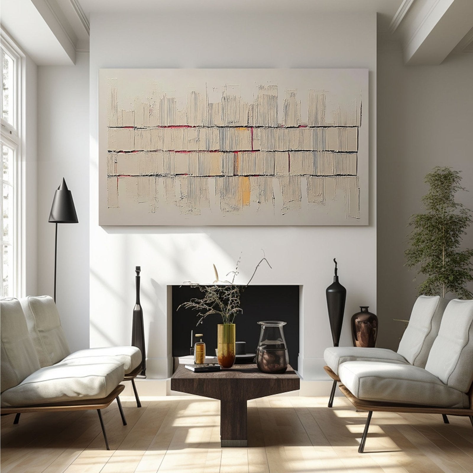 Abstract Painting "Identidad de Tintes" - nukeart