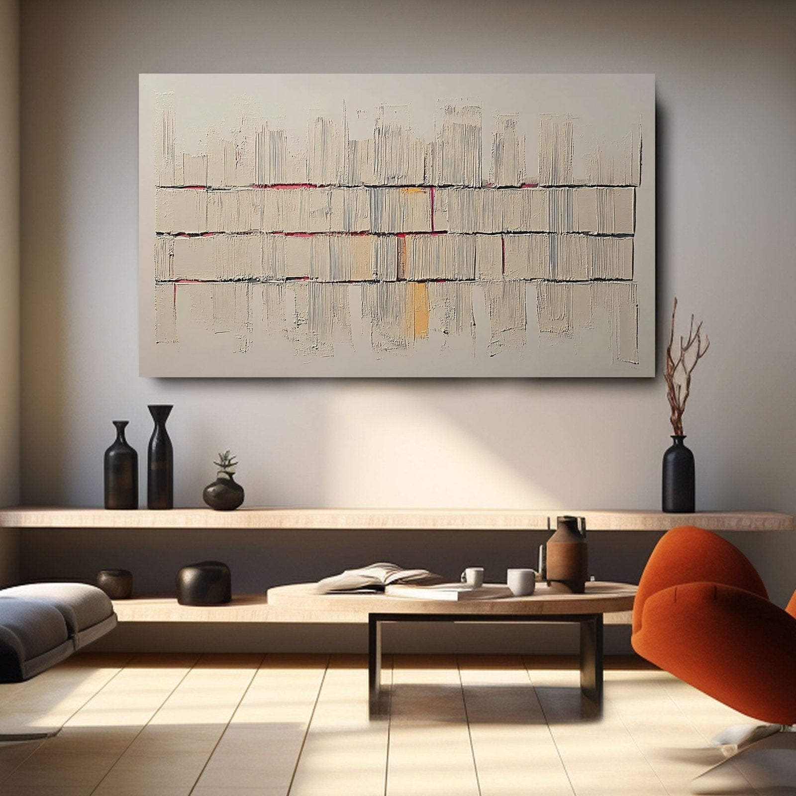 Abstract Painting "Identidad de Tintes" - nukeart
