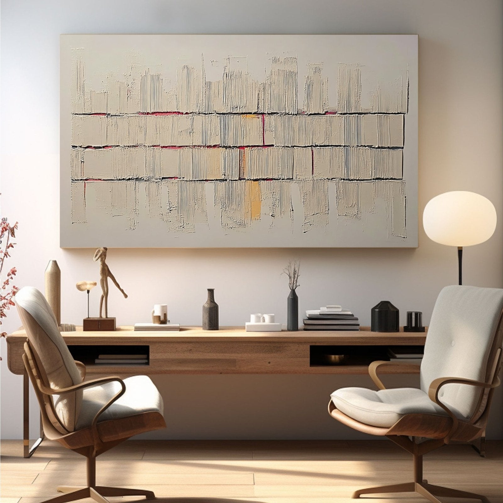 Abstract Painting "Identidad de Tintes" - nukeart