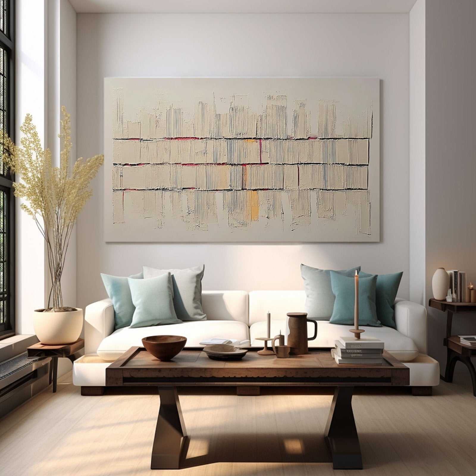 Abstract Painting "Identidad de Tintes" - nukeart