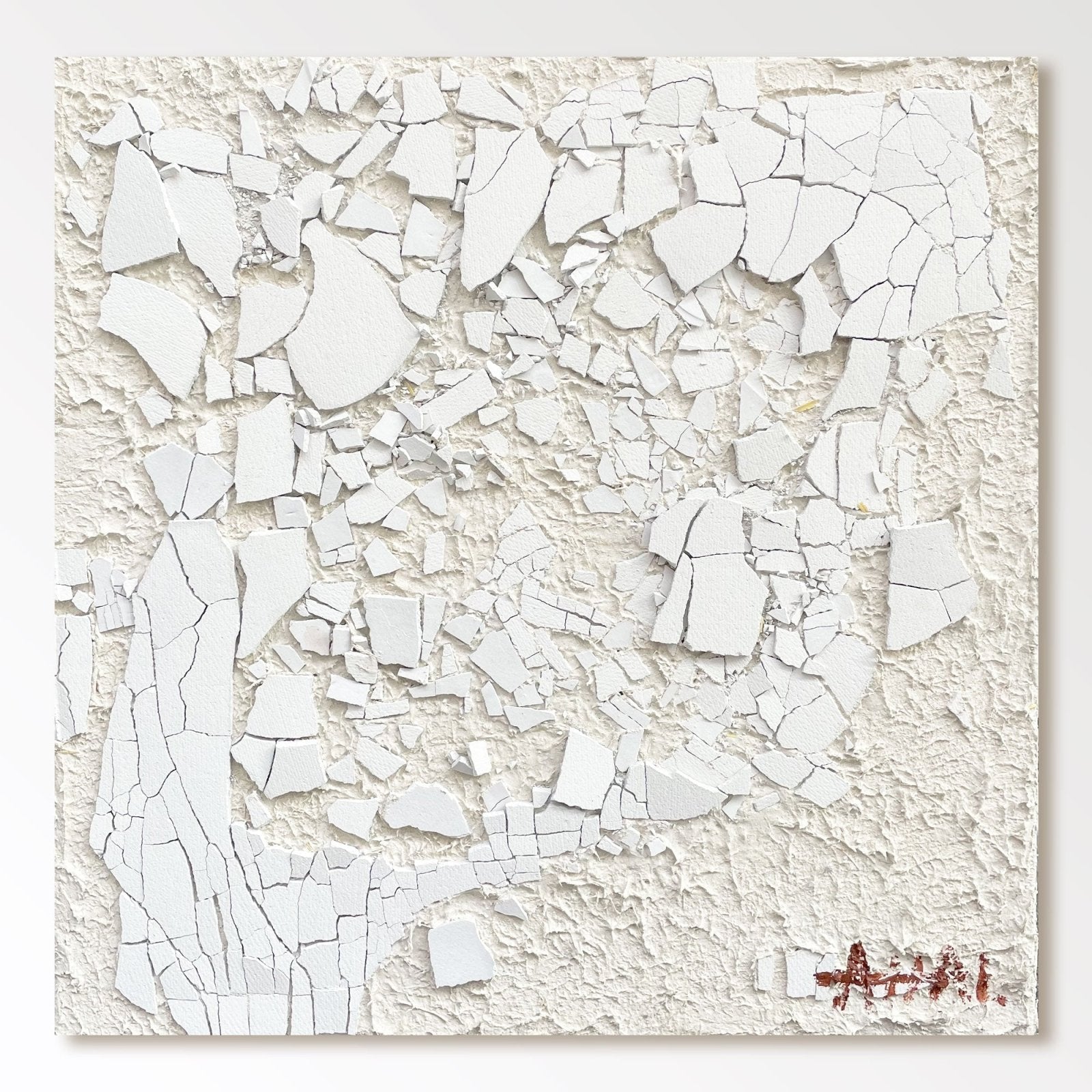 Abstract Painting "Krackelns Mystik” - nukeart