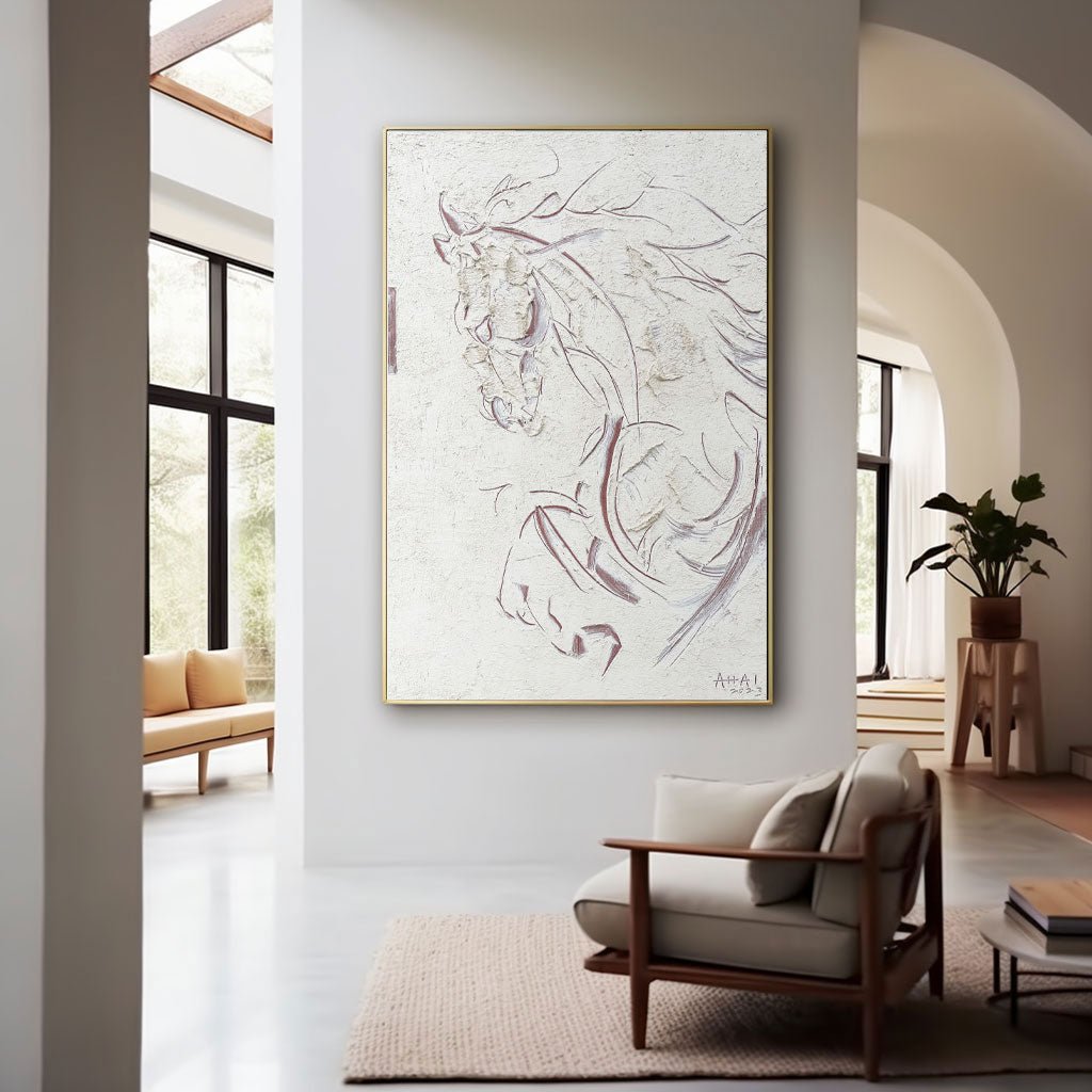 Abstract Painting "Kůňské Důvěry” - nukeart
