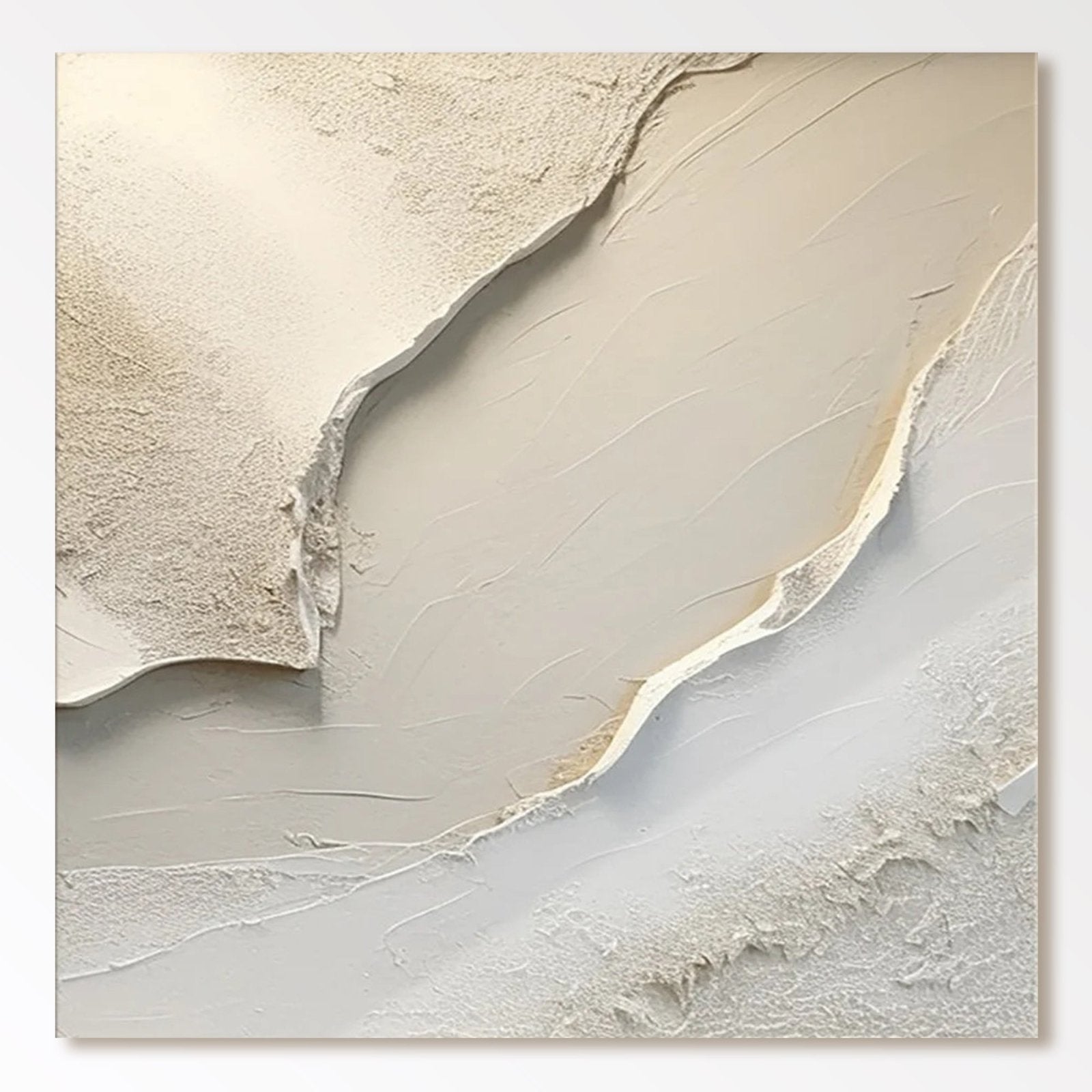 Abstract Painting "Les Rivages du Temps” - nukeart