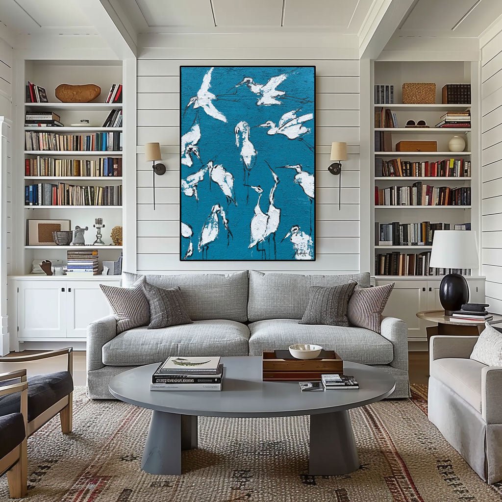 Abstract Painting "Libertad en Vuelo” - nukeart