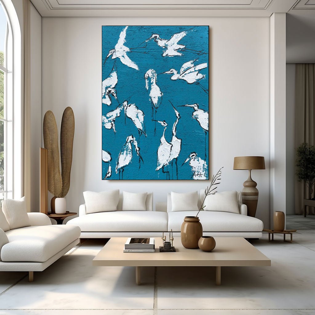 Abstract Painting "Libertad en Vuelo” - nukeart