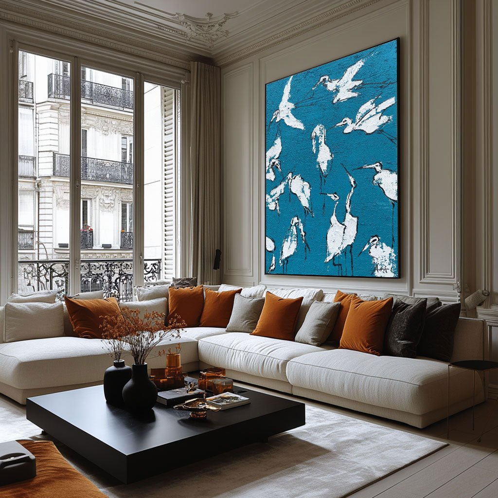 Abstract Painting "Libertad en Vuelo” - nukeart