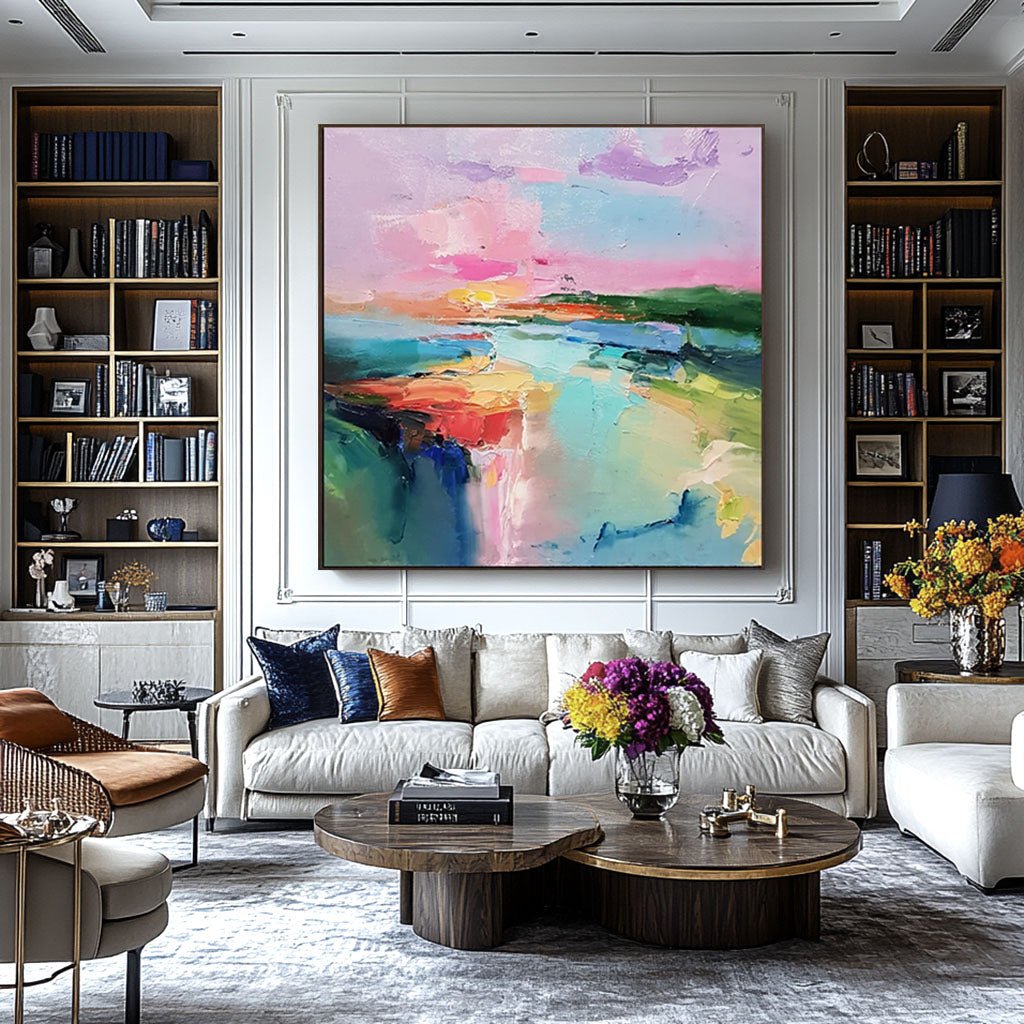 Abstract Painting "Lichtdroom” - nukeart