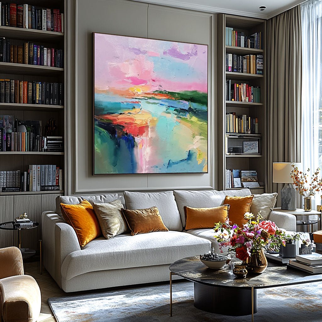 Abstract Painting "Lichtdroom” - nukeart