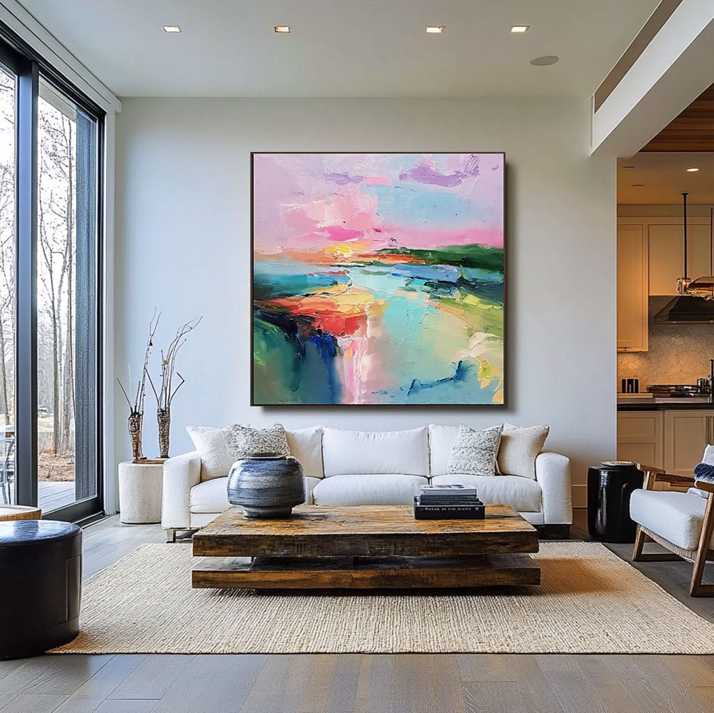 Abstract Painting "Lichtdroom” - nukeart