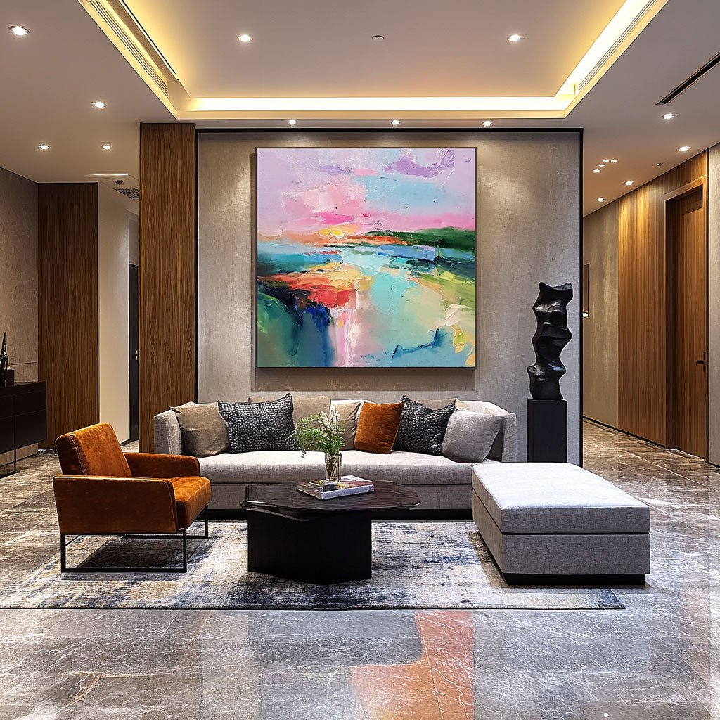 Abstract Painting "Lichtdroom” - nukeart