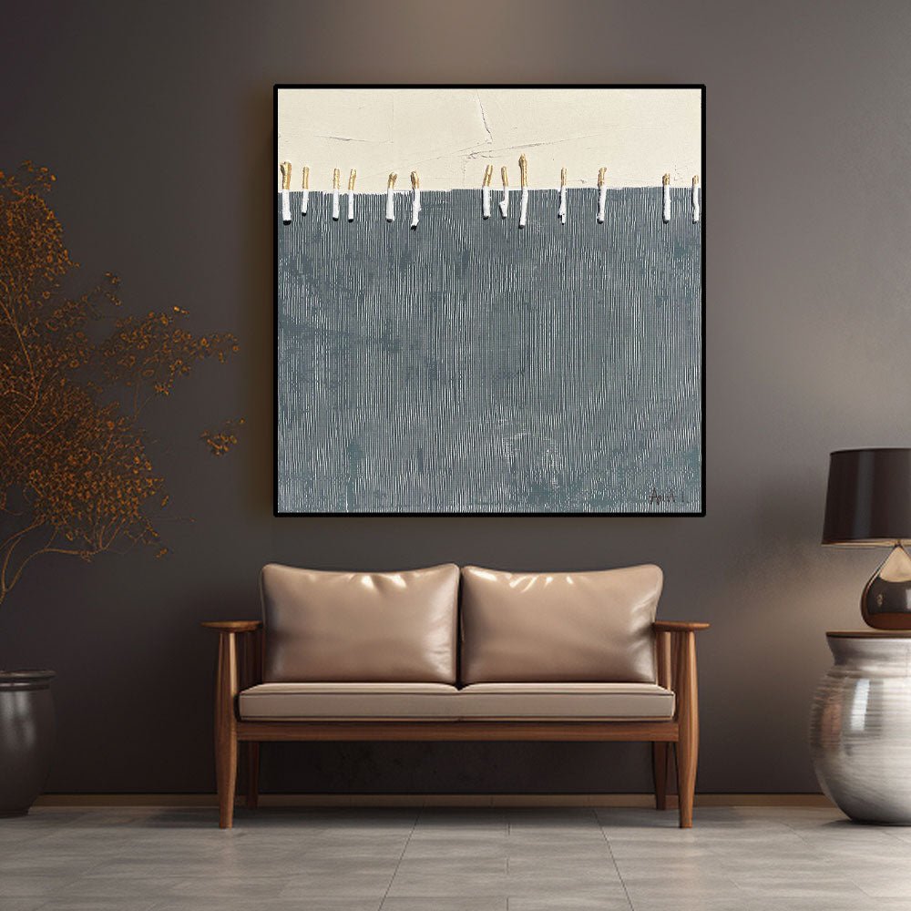 Abstract Painting "Limite y Transcendencia” - nukeart