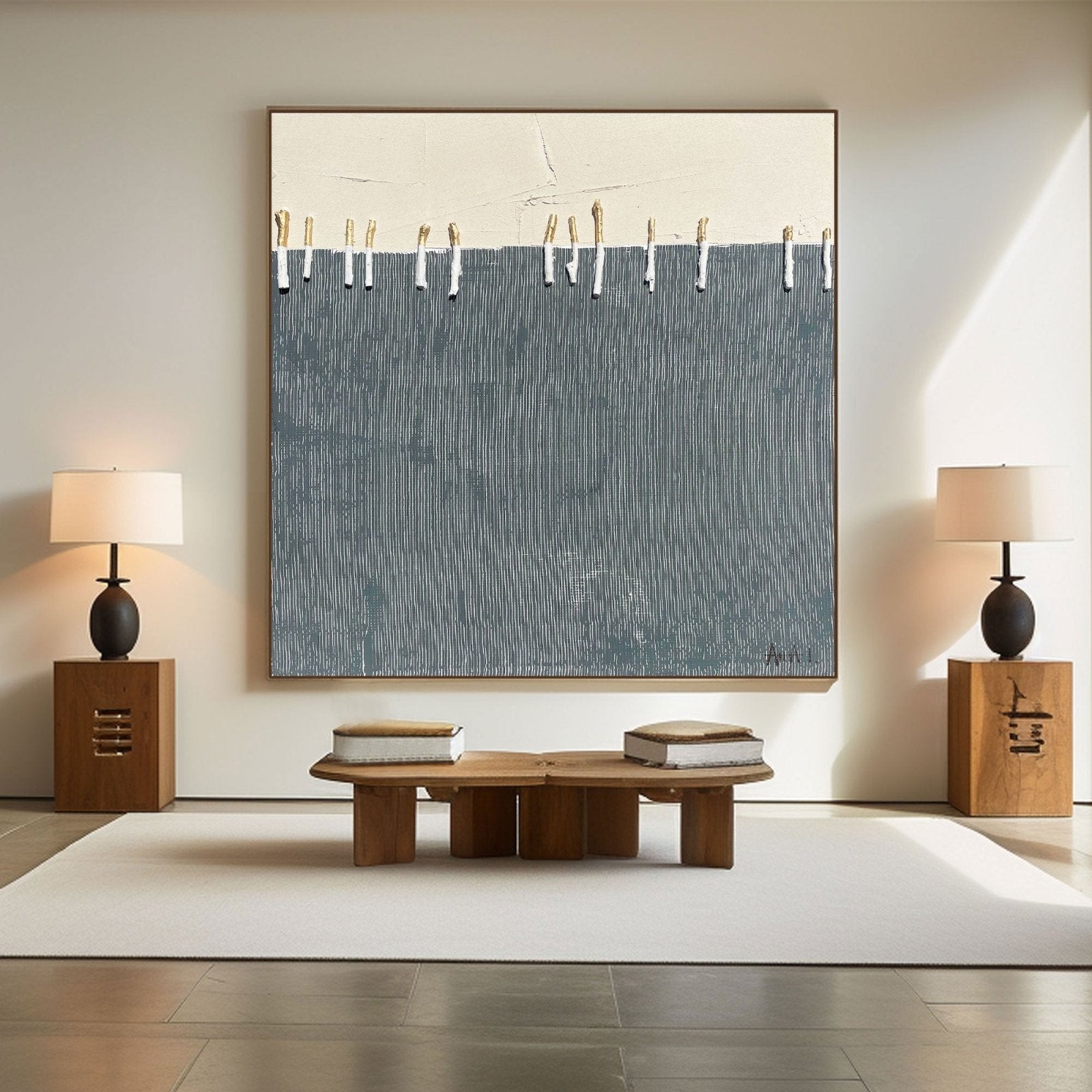 Abstract Painting "Limite y Transcendencia” - nukeart