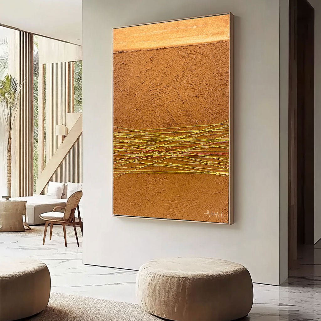 Abstract Painting "Lineas de Futuro” - nukeart