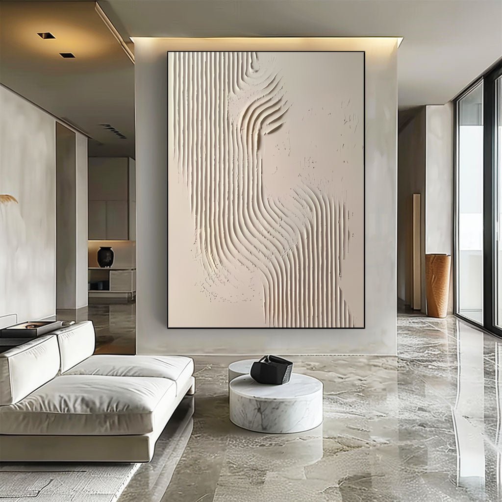 Abstract Painting "Linien Bewegung” - nukeart
