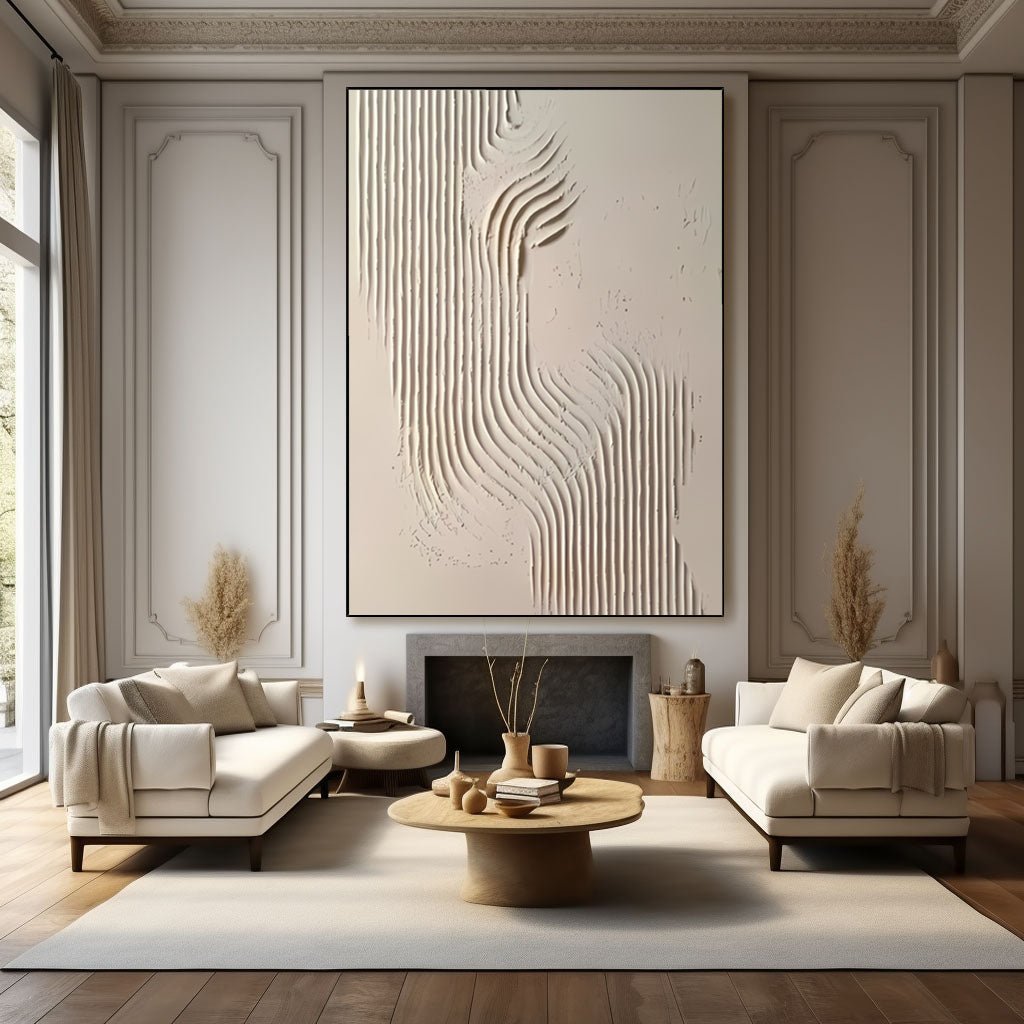 Abstract Painting "Linien Bewegung” - nukeart