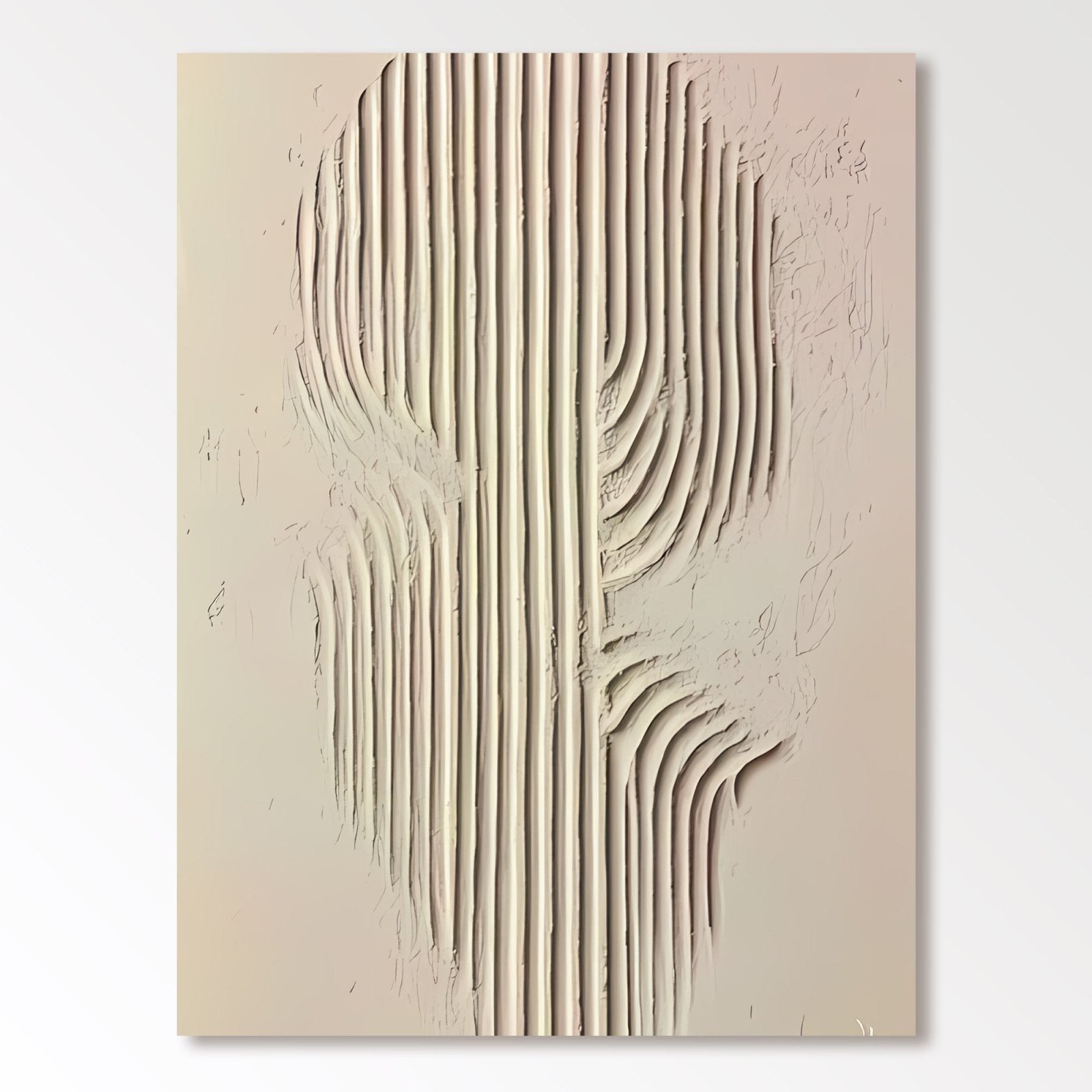Abstract Painting "Linien Harmonie” - nukeart