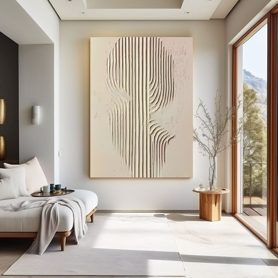 Abstract Painting "Linien Harmonie” - nukeart