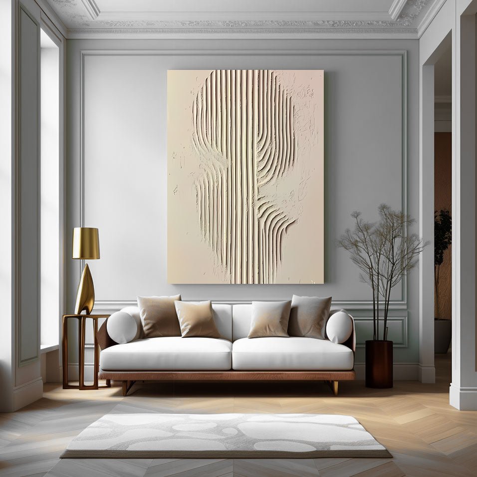 Abstract Painting "Linien Harmonie” - nukeart