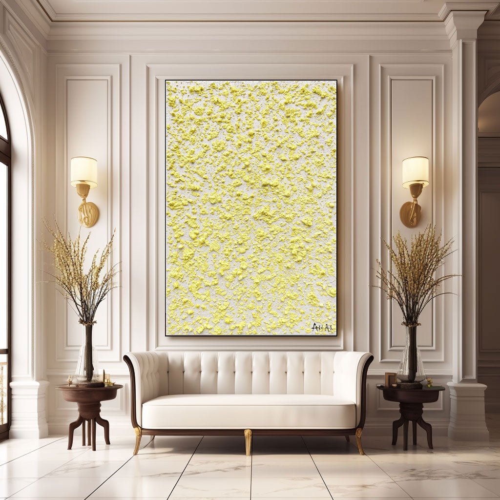 Abstract Painting "Ljusets Spridning” - nukeart