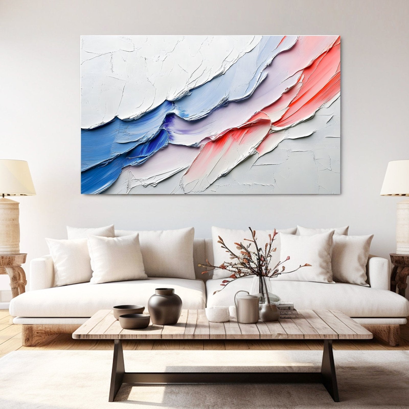 Abstract Painting "Luz de la Creatividad" - nukeart