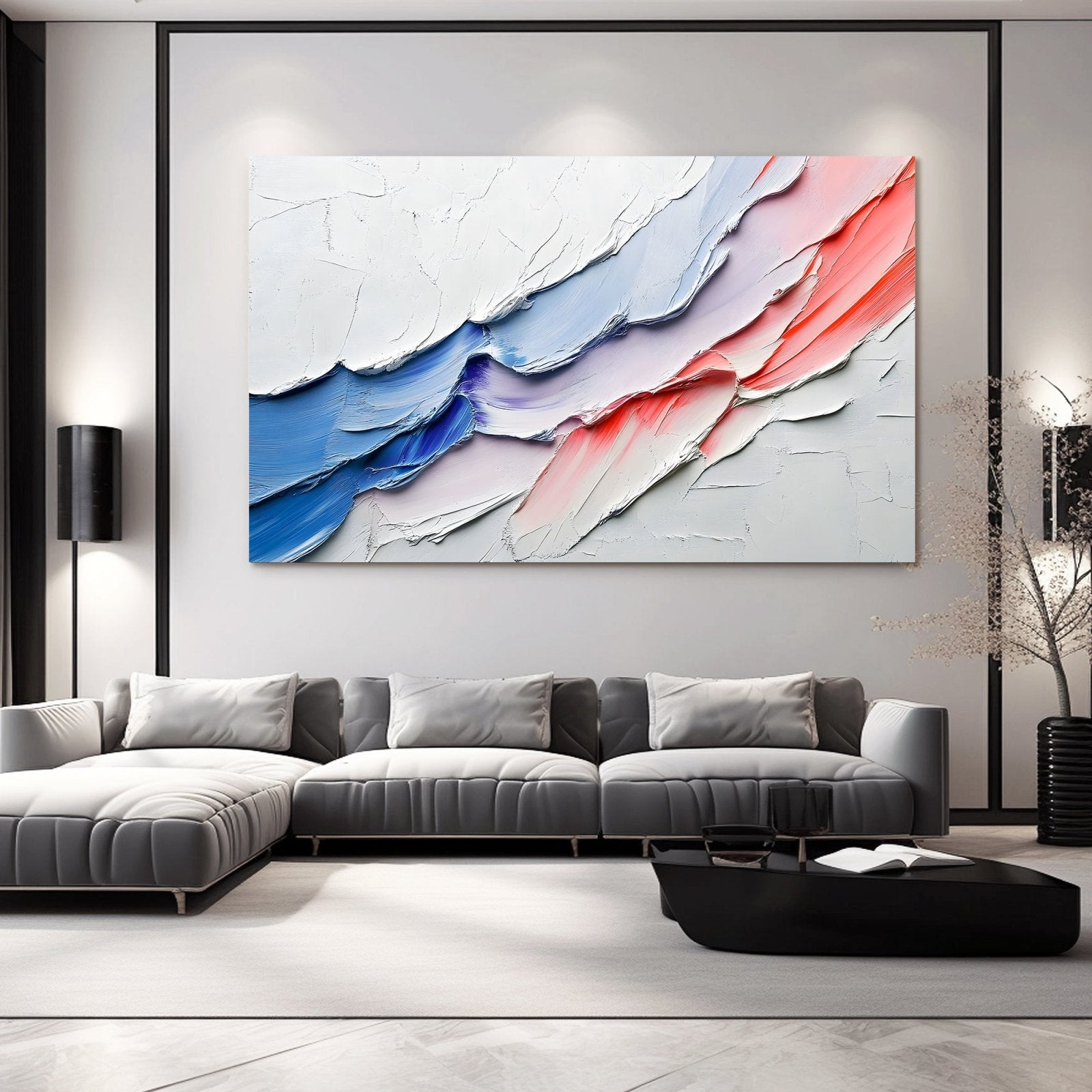 Abstract Painting "Luz de la Creatividad" - nukeart