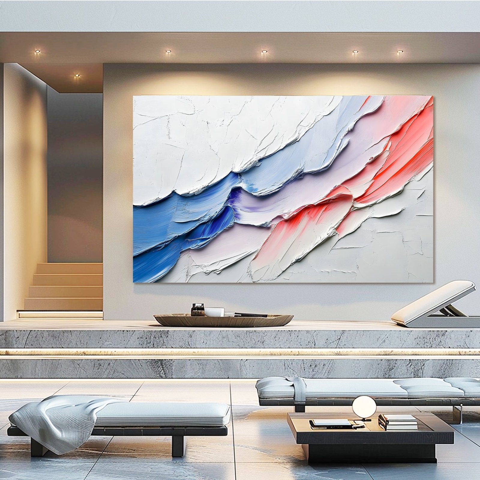 Abstract Painting "Luz de la Creatividad" - nukeart