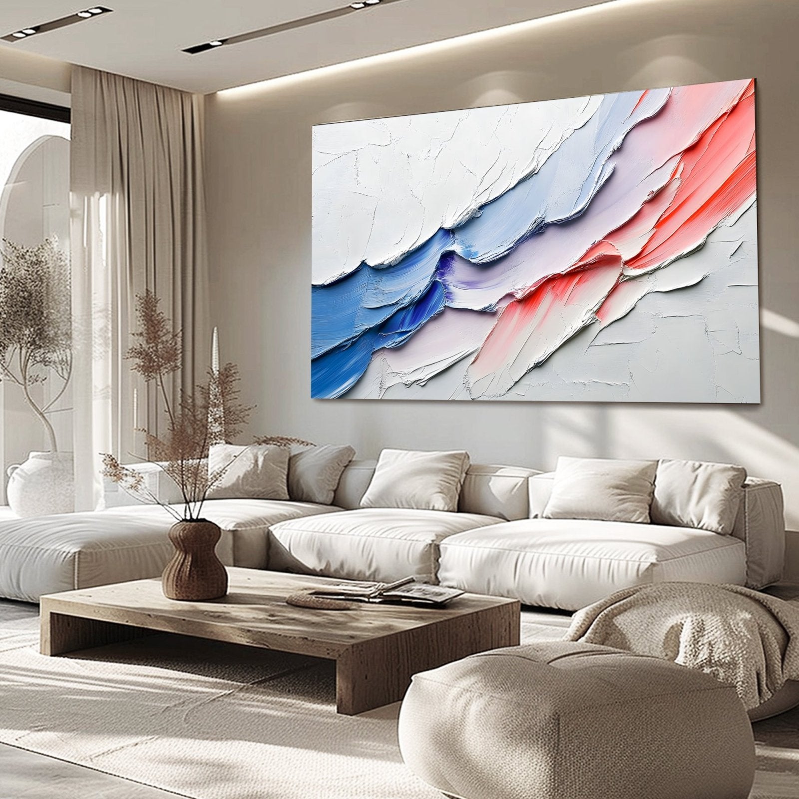 Abstract Painting "Luz de la Creatividad" - nukeart