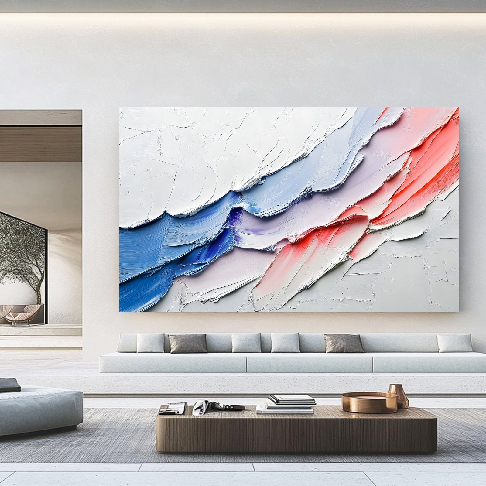 Abstract Painting "Luz de la Creatividad" - nukeart