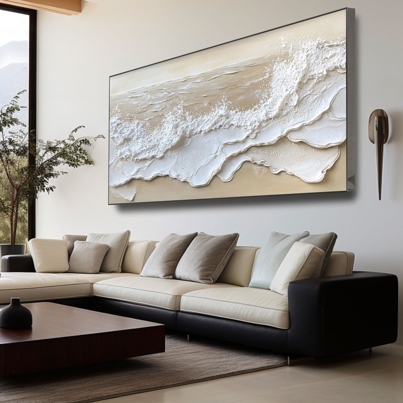 Abstract Painting "Marée Éternelle" - nukeart