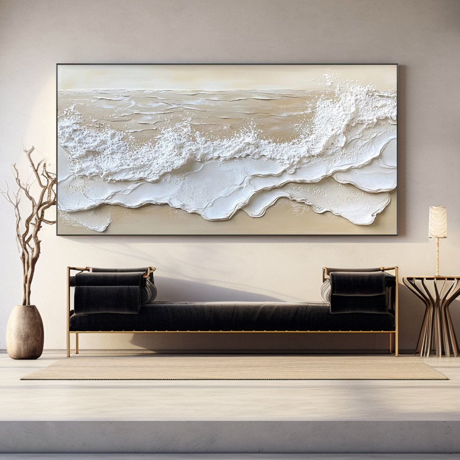 Abstract Painting "Marée Éternelle" - nukeart