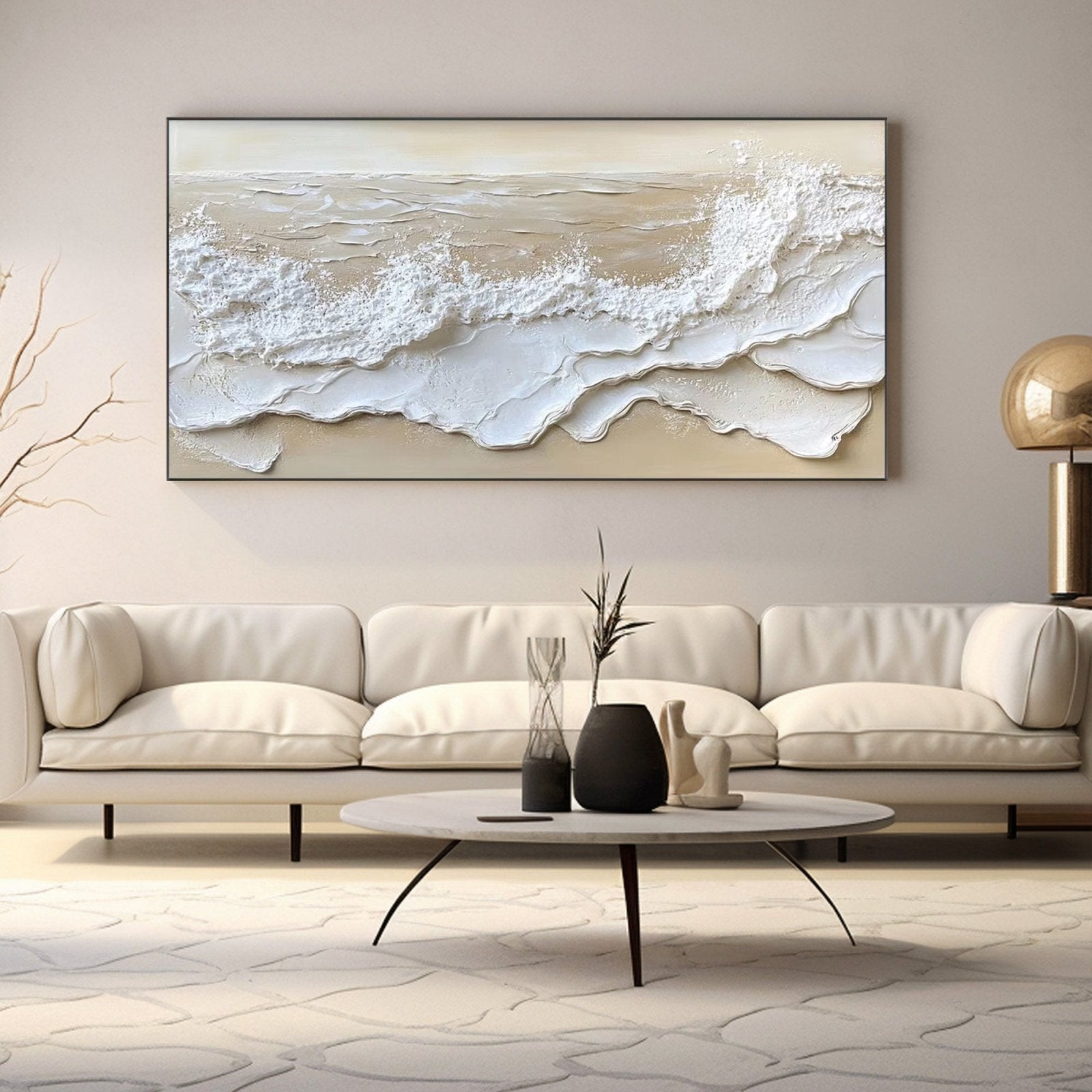 Abstract Painting "Marée Éternelle" - nukeart