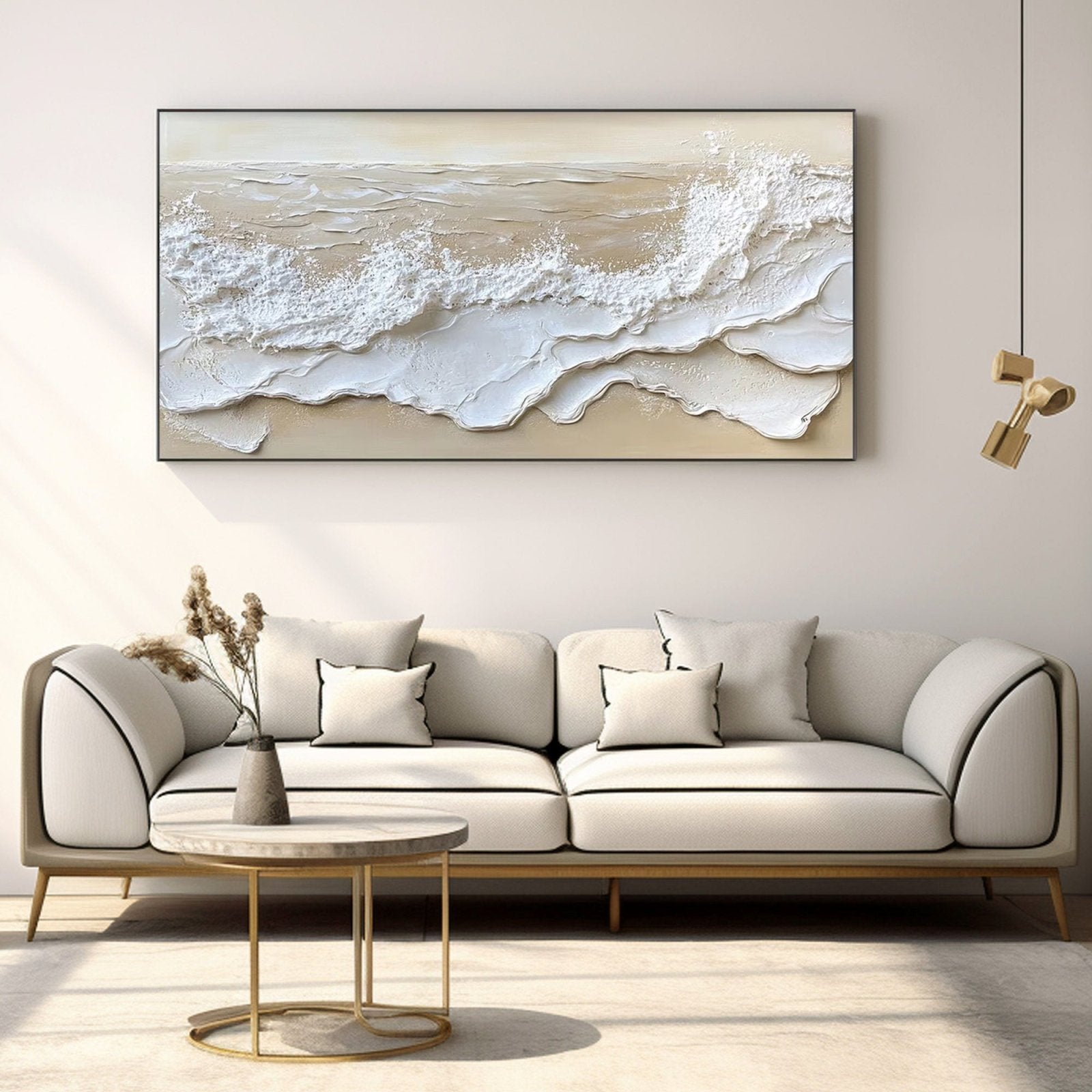 Abstract Painting "Marée Éternelle" - nukeart