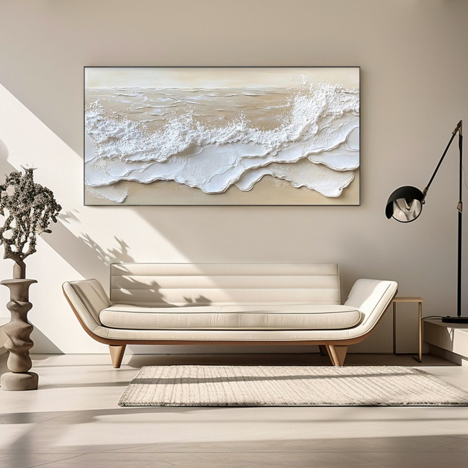 Abstract Painting "Marée Éternelle" - nukeart