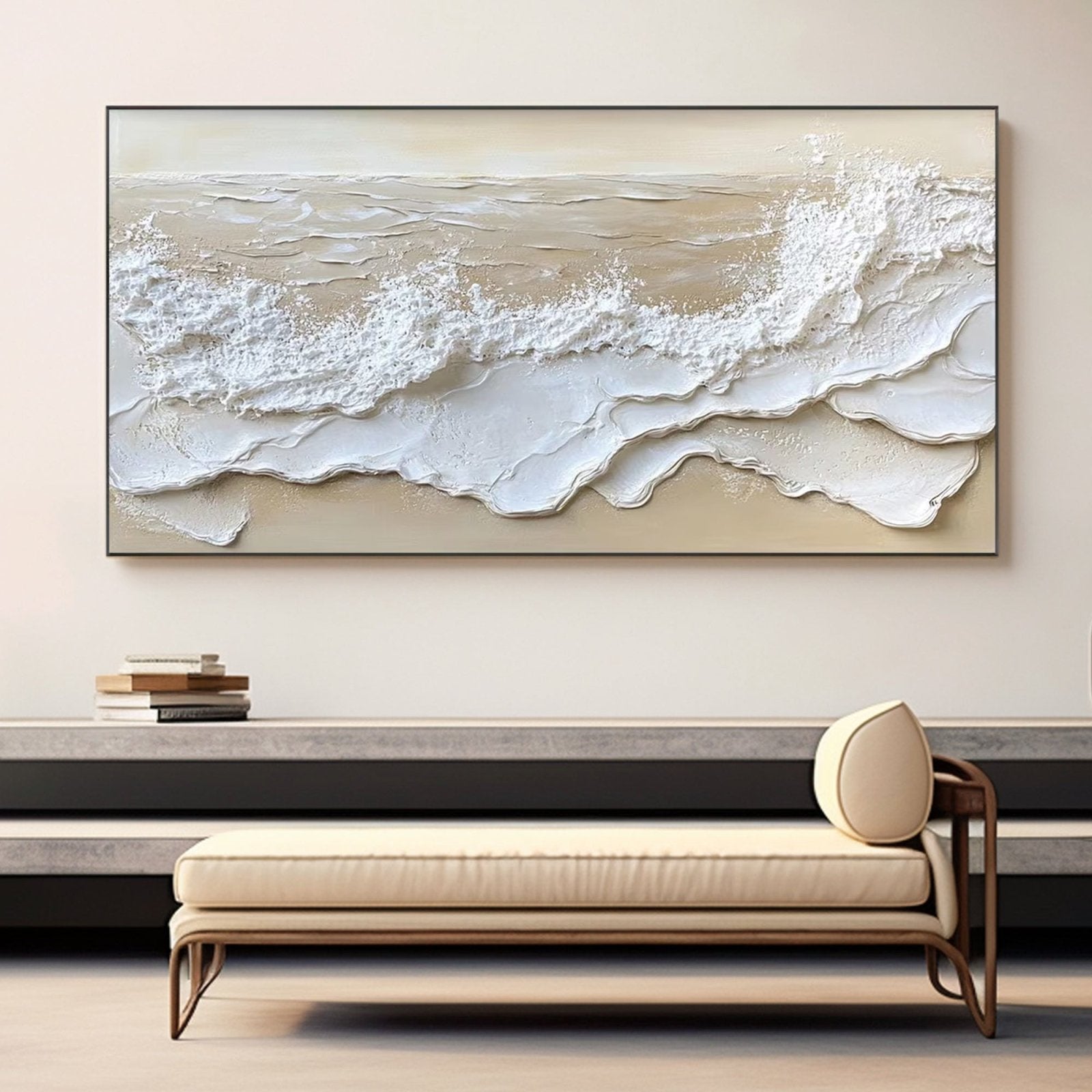 Abstract Painting "Marée Éternelle" - nukeart