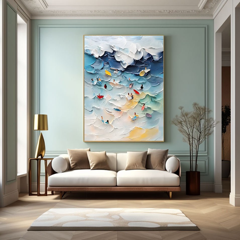 Abstract Painting "Marisma" - nukeart