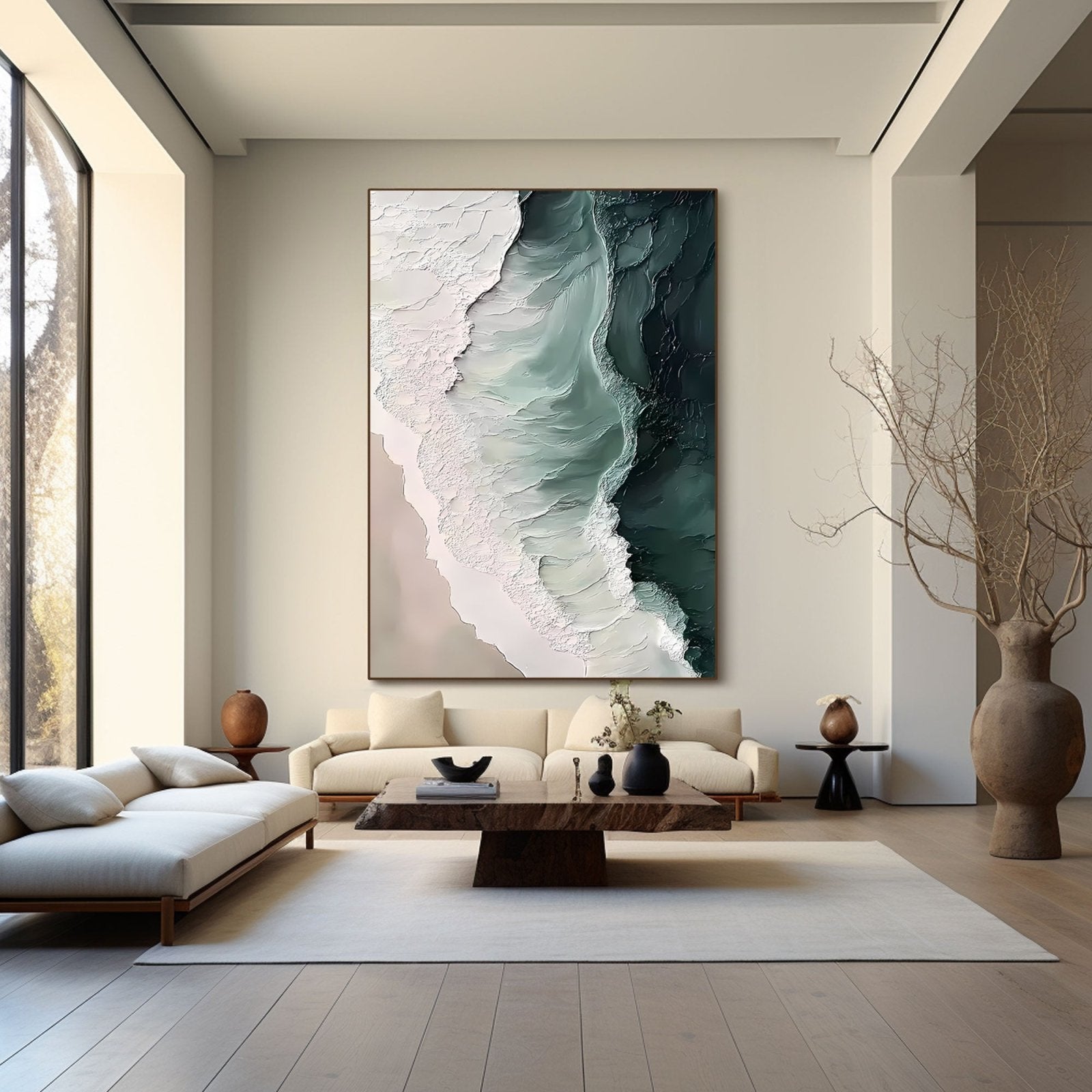 Abstract Painting "Meer Rhythmus” - nukeart