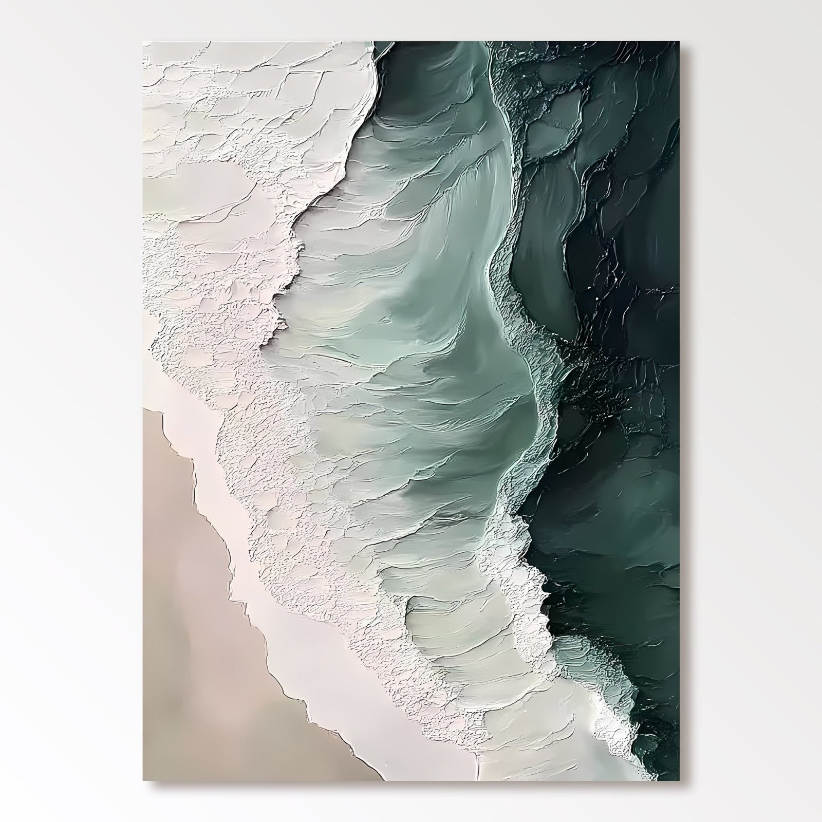 Abstract Painting "Meer Rhythmus” - nukeart