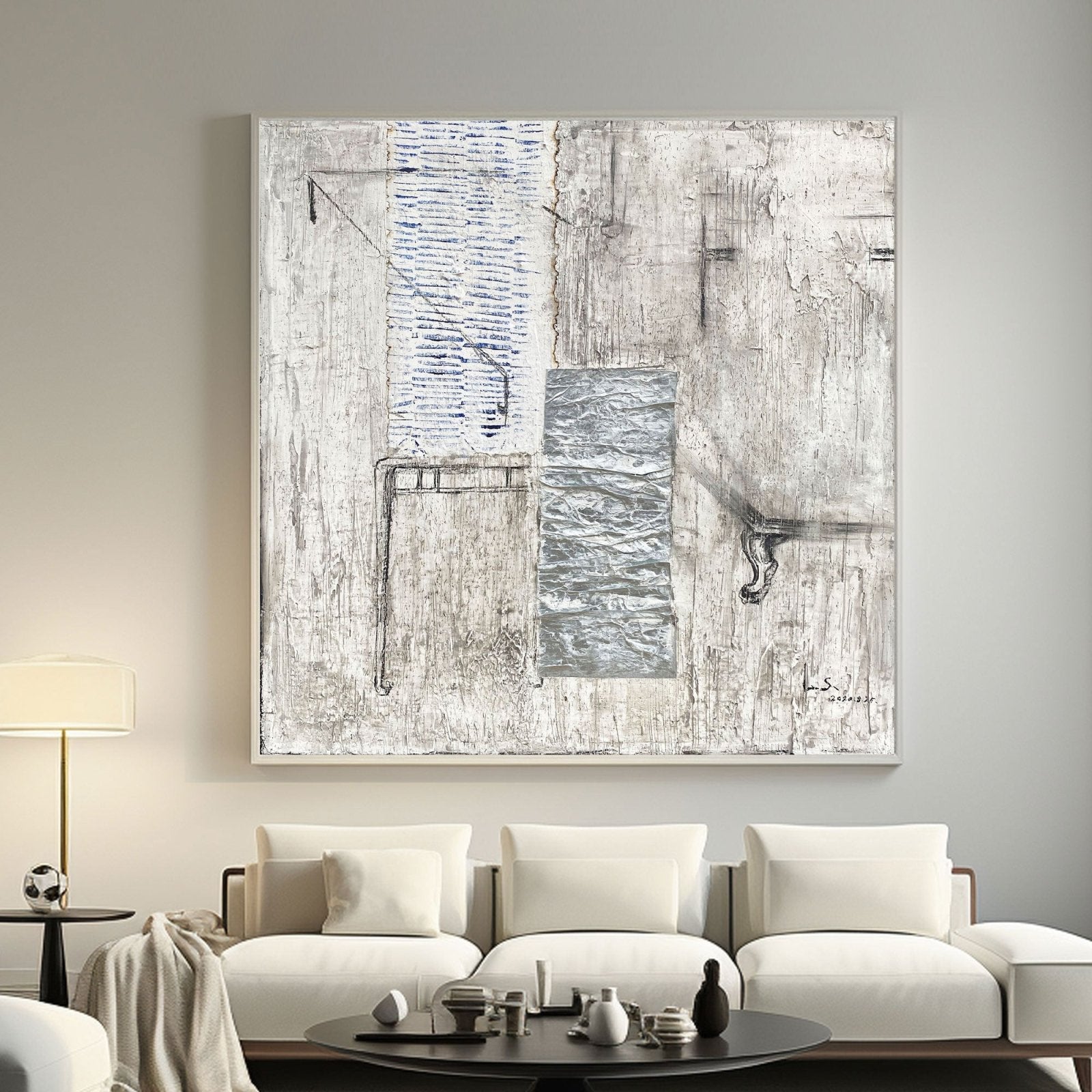 Abstract Painting "Memoria Fragmentada” - nukeart
