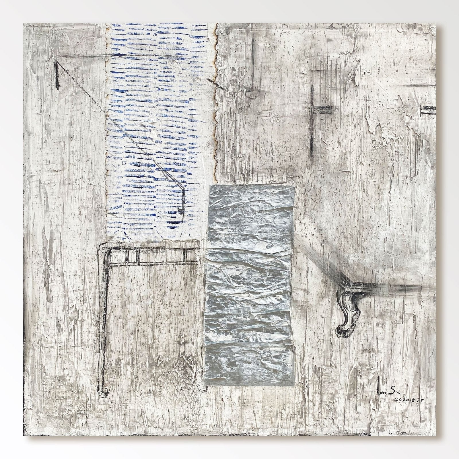 Abstract Painting "Memoria Fragmentada” - nukeart
