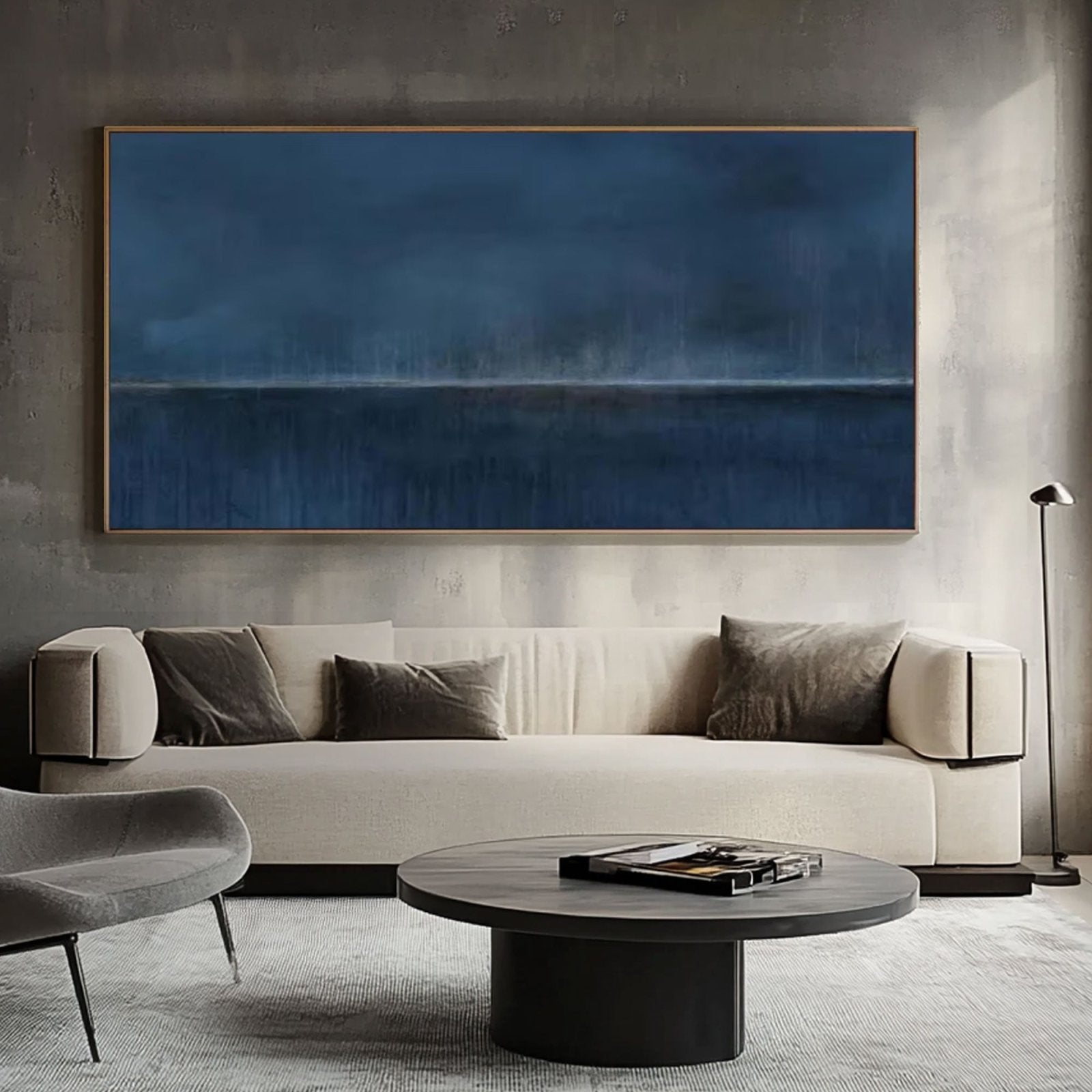 Abstract Painting "Middernachtstilte" - nukeart