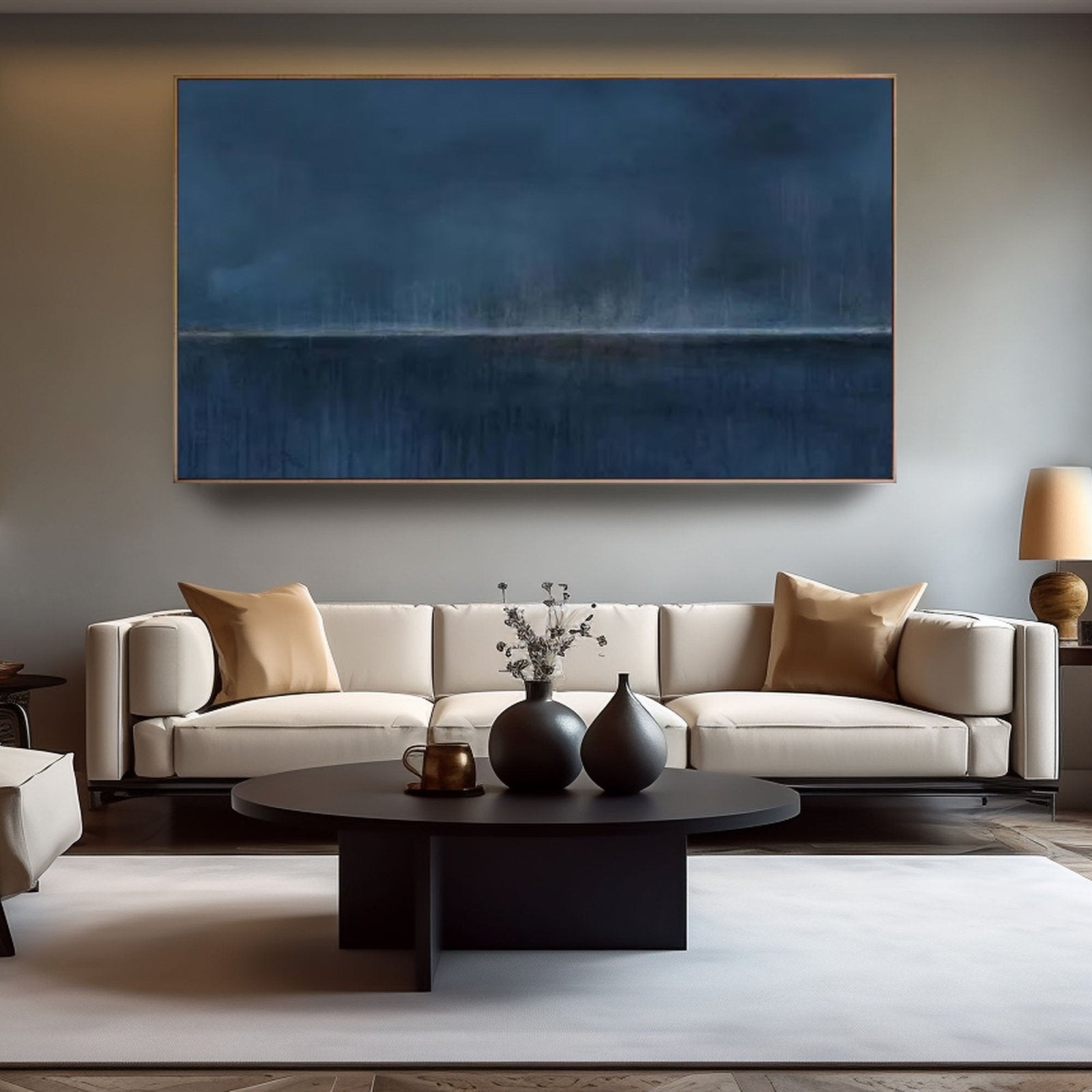Abstract Painting "Middernachtstilte" - nukeart