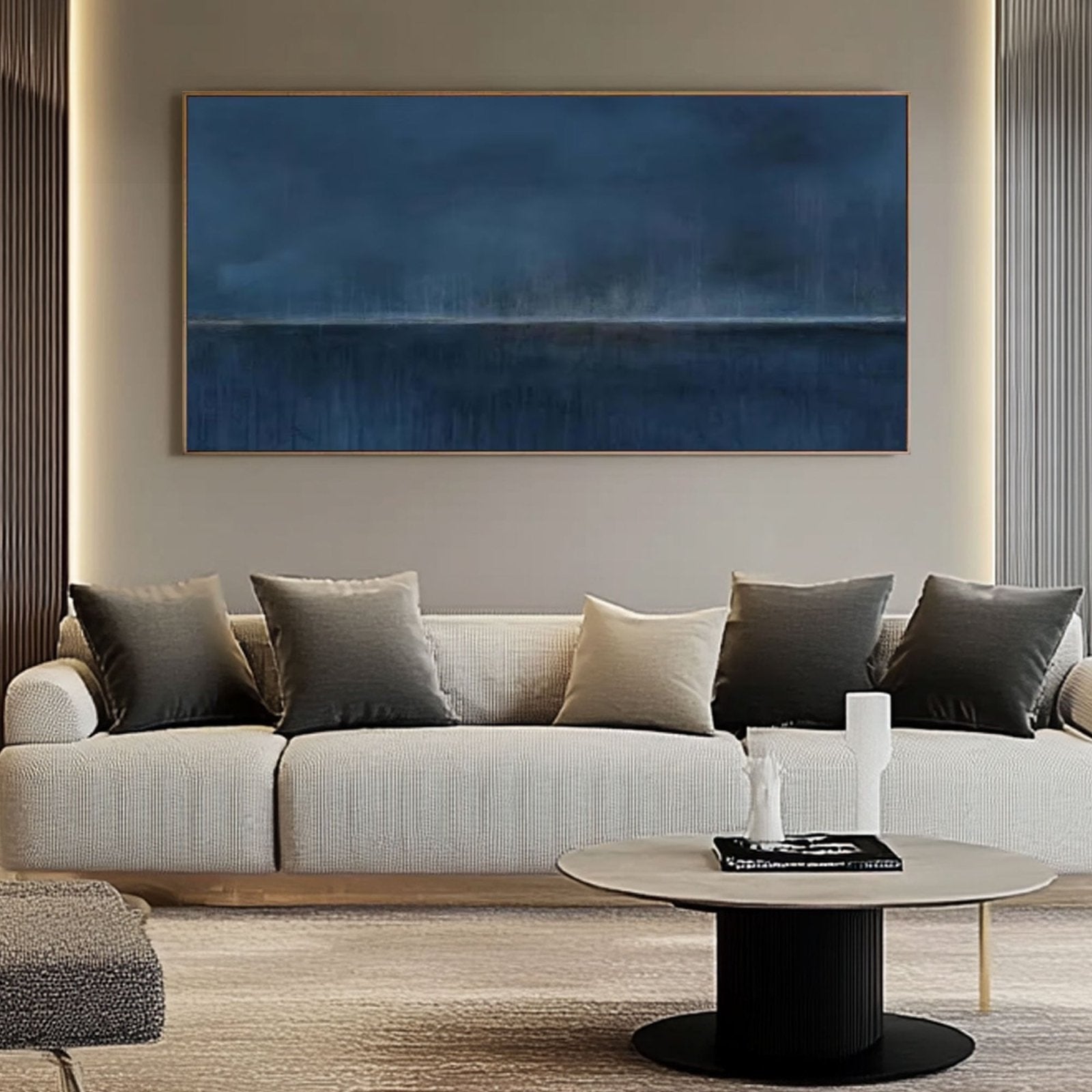 Abstract Painting "Middernachtstilte" - nukeart