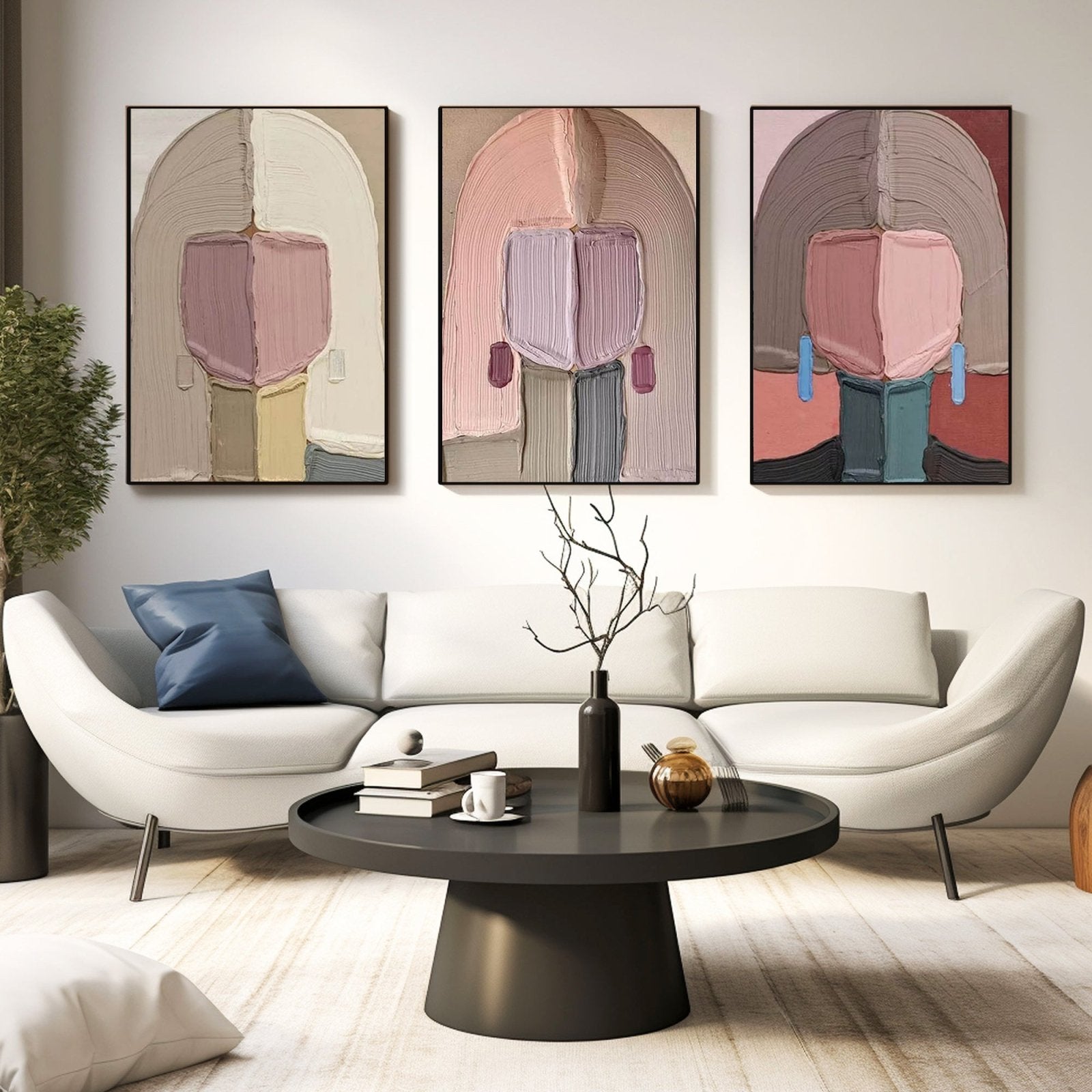 Abstract Painting "Mirada Vacía" - nukeart